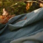a camping sleep setup fabric