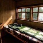 sleeping setup bag cabin