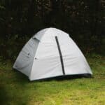 a strong seal tent in outdoor campsite