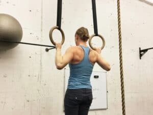 someone grip training in gym