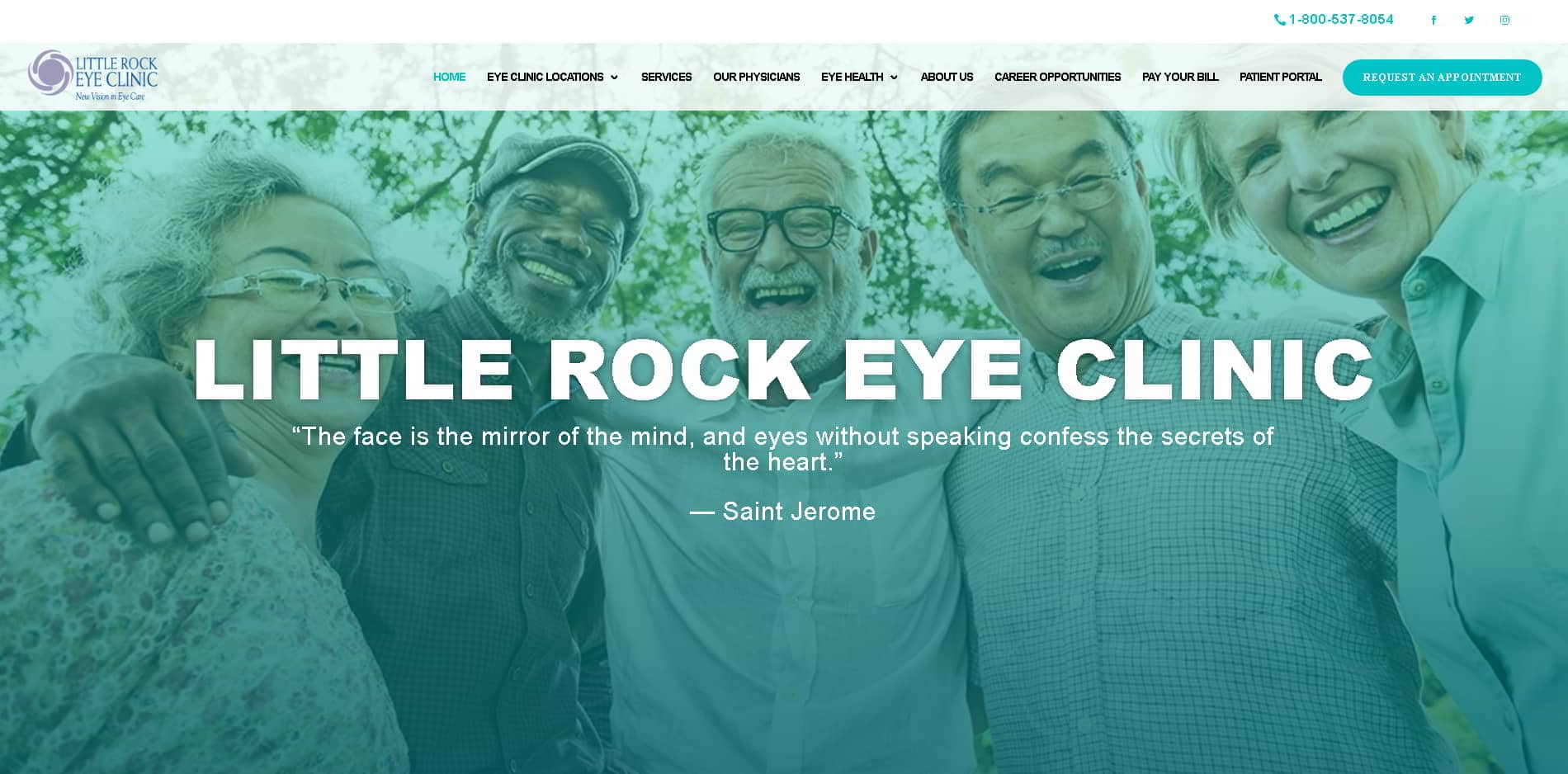medical website by New Orleans web design agency