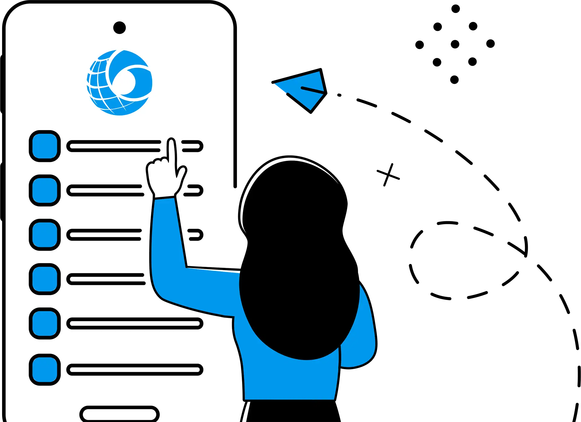 Business Directory Illustration