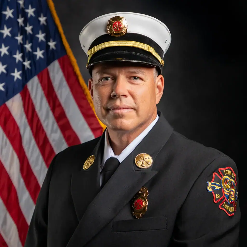 Headshot of Assistant Fire-Rescue Chief Joseph Sekula