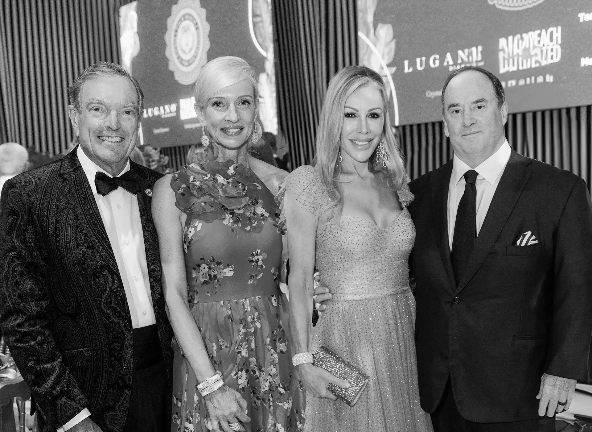 Jeff and Nicola Marcus, Amy and John Phelan