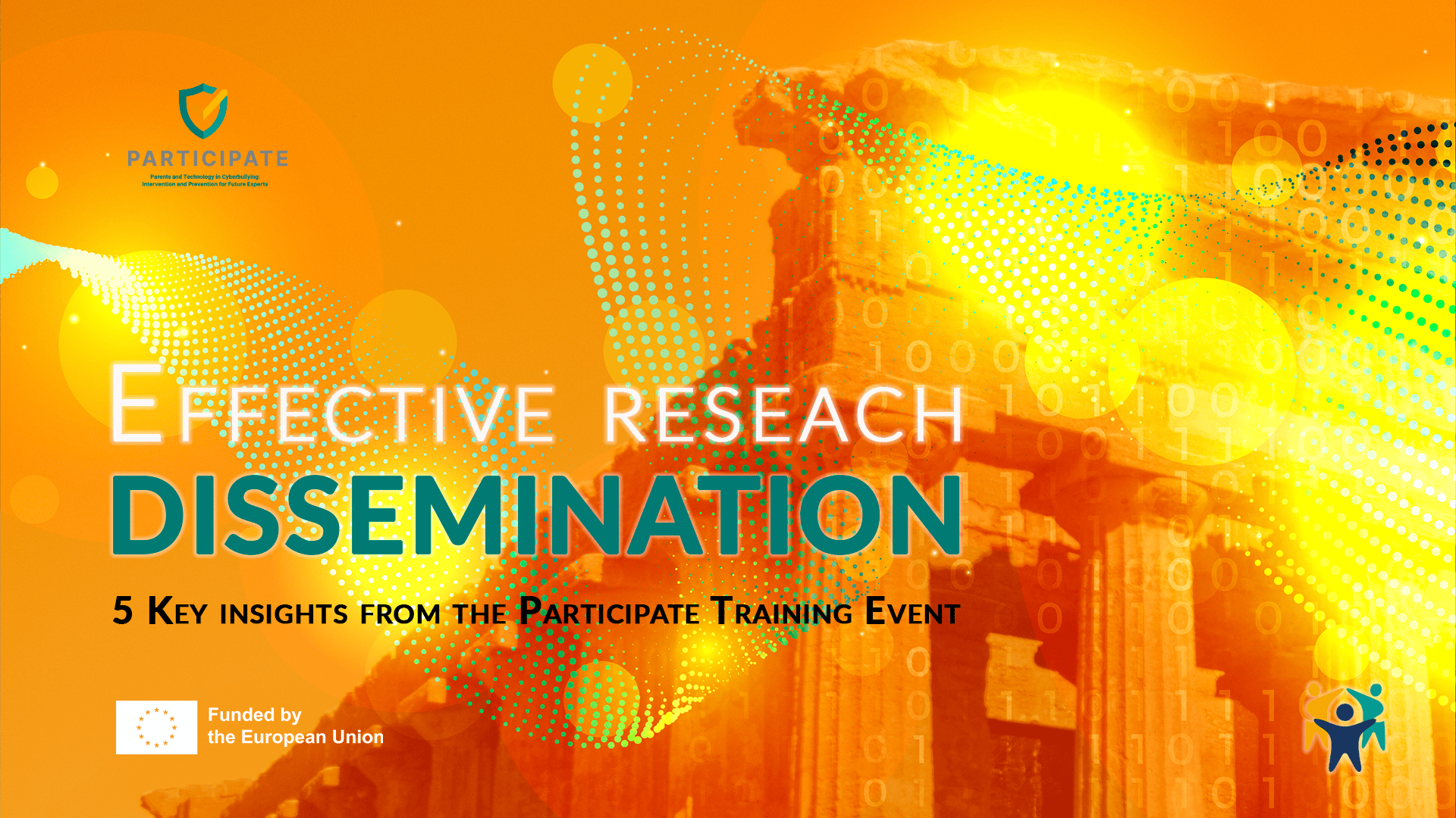 Participants discussing strategies for research dissemination during a Project PARTICIPATE training event.