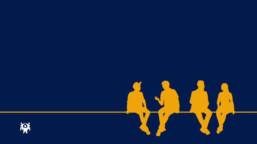 Cover image for the 2026 CINGO Spring Session, with large white text on a dark blue background and four orange silhouettes seated on a horizontal line.
