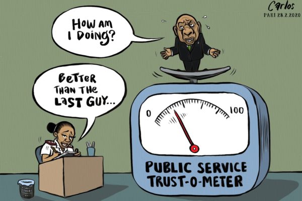 In a response to the 2020 State of the Nation address, PARI's Director Mbongiseni Buthelezi emphasized the urgent need for President Ramaphosa to rebuild trust in the public service.