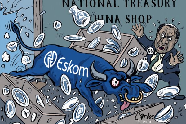 PARI's energy programme states that Eskom's effect on the national fiscus is calamitous in more ways than its constant demand for bailouts.
