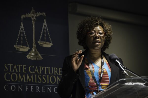 Johannesburg 20220915 - Welcome & Panel 4 - State Capture Commission Conference, UJ campus
Photo: Bram Lammers