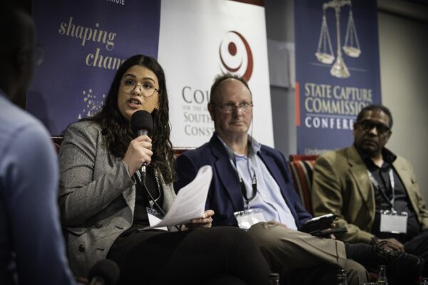 Johannesburg 20220915 - Panel 6 - State Capture Commission Conference, UJ campus
Photo: Bram Lammers