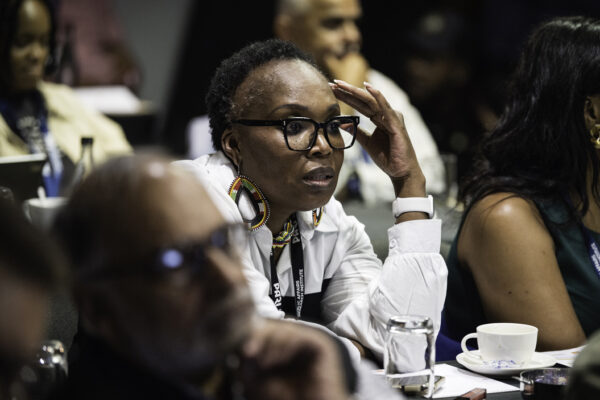 Johannesburg, 20231025 - Pari-Casac State Capture Commission Recommendations Conference, UJ campus
Photo: Bram Lammers
