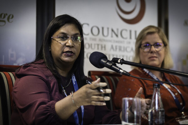 Johannesburg, 20231025 - Pari-Casac State Capture Commission Recommendations Conference, UJ campus
Photo: Bram Lammers