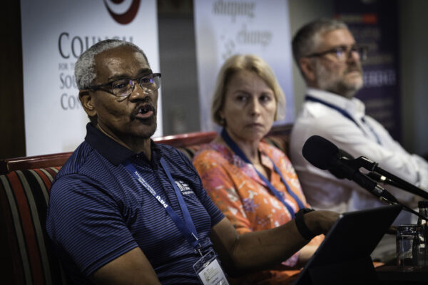 Johannesburg, 20231026 - Pari-Casac State Capture Commission Recommendations Conference, UJ campus
Photo: Bram Lammers