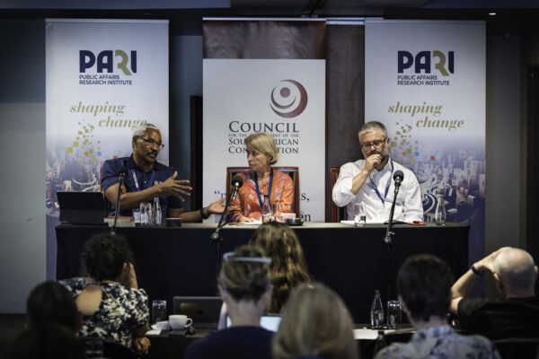 Johannesburg, 20231026 - Pari-Casac State Capture Commission Recommendations Conference, UJ campus
Photo: Bram Lammers