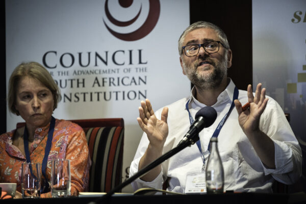 Johannesburg, 20231026 - Pari-Casac State Capture Commission Recommendations Conference, UJ campus
Photo: Bram Lammers