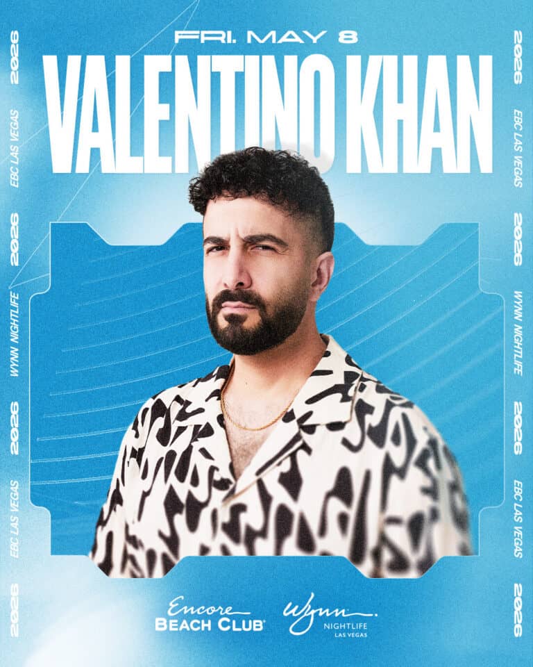 Valentino Khan concert poster on Partybody.