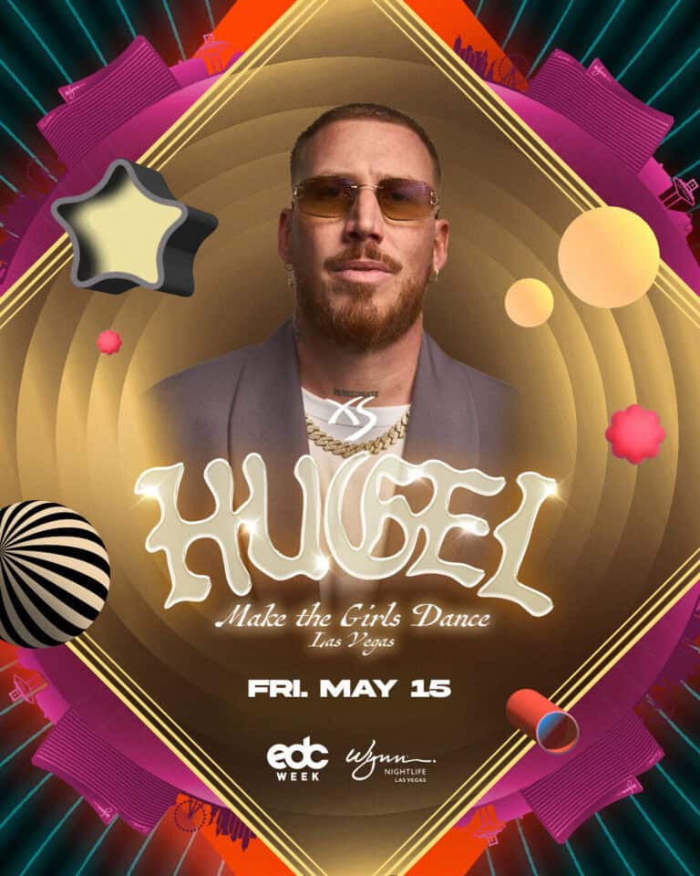 HUGEL event poster on Partybody.
