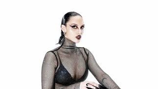 Gothic fashion look featuring dark makeup and edgy style on Partybody.