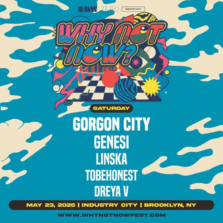 Whynotnow Festival poster on Partybody.