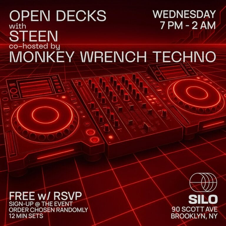 Open decks with Steen on Partybody.