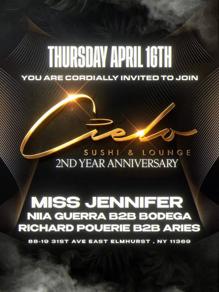 Invitation for Sushi & Lounge event on Partybody.