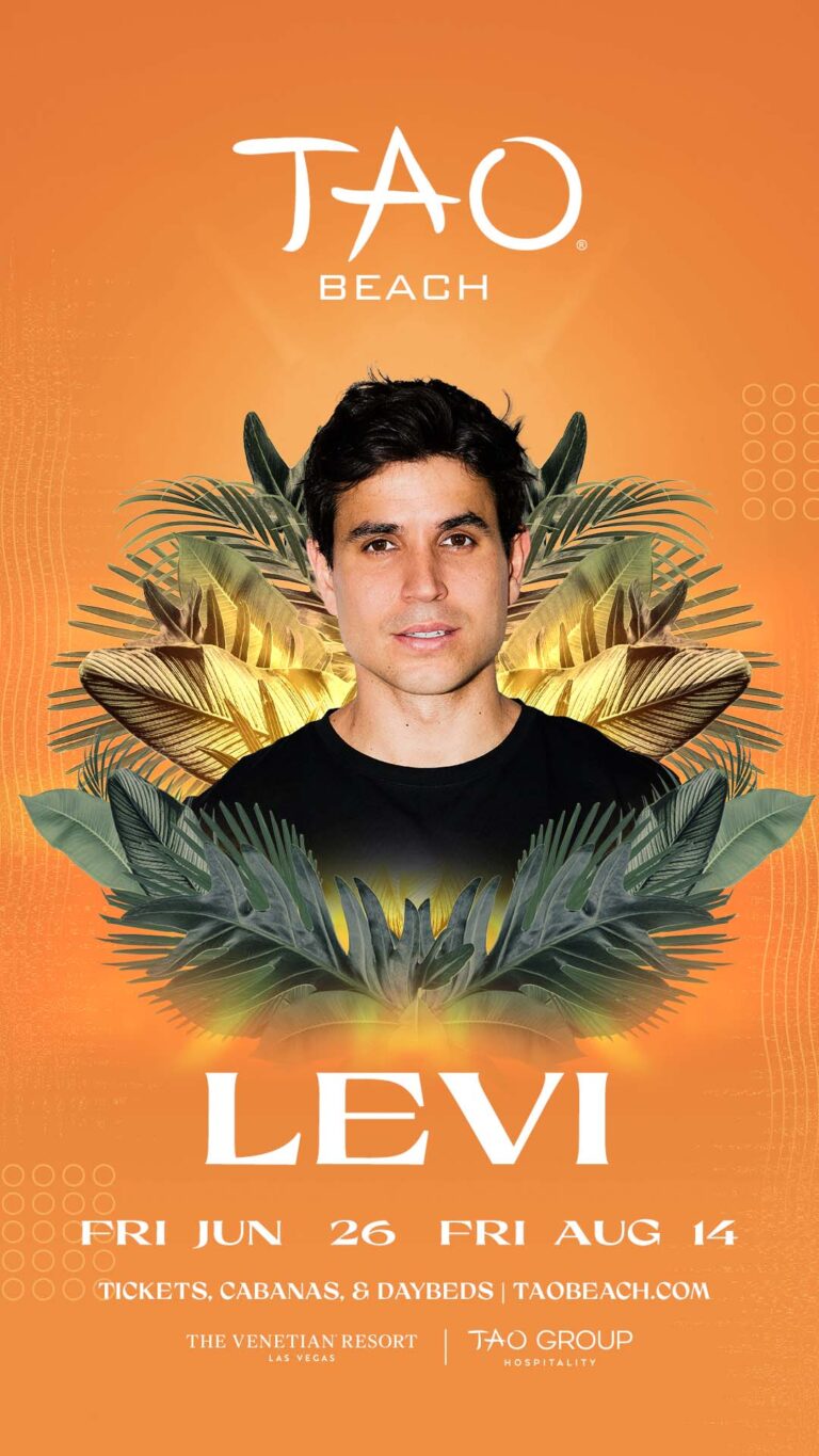 Levi Beach Dayclub at TAO Nightclub