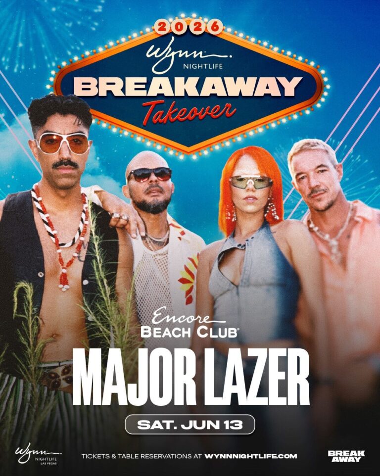 Major Lazer at Encore Beach Club