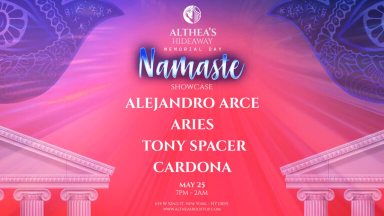 MDW Namaste showcase rooftop edtion at Althea's Rooftop
