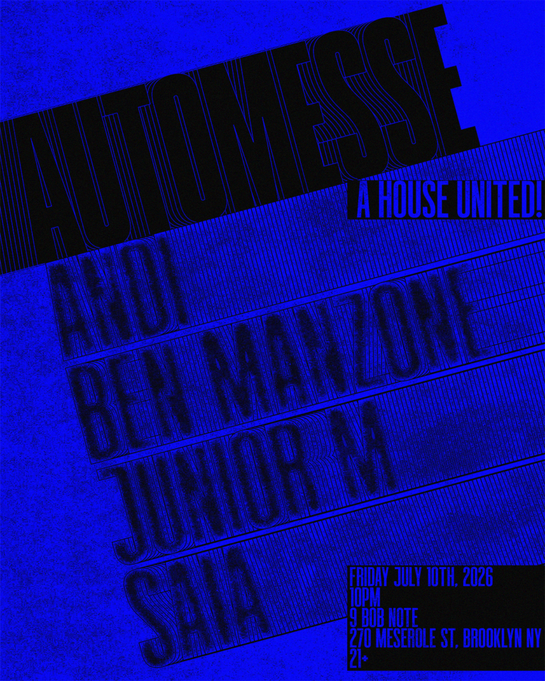 AUTOMESSE VOL. 2: A HOUSE UNITED at 9 Bob Note