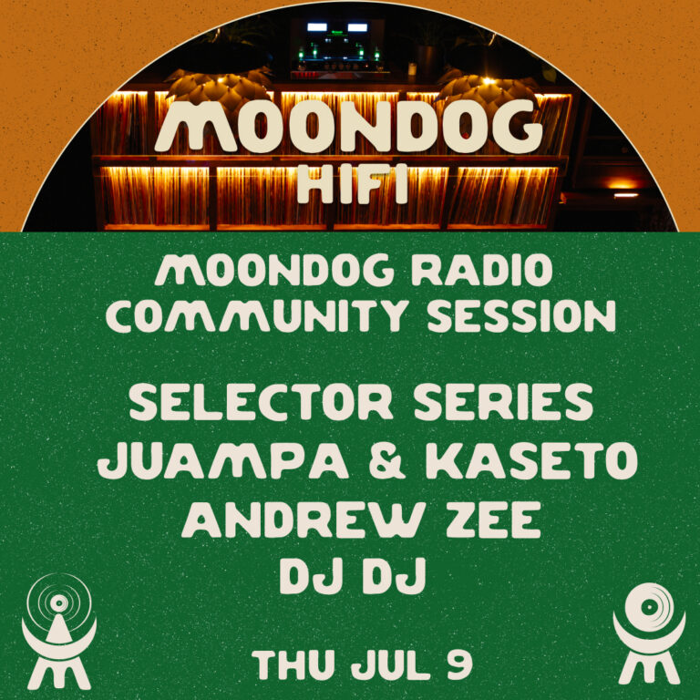 Moondog Radio Community Session at Moondog Hifi