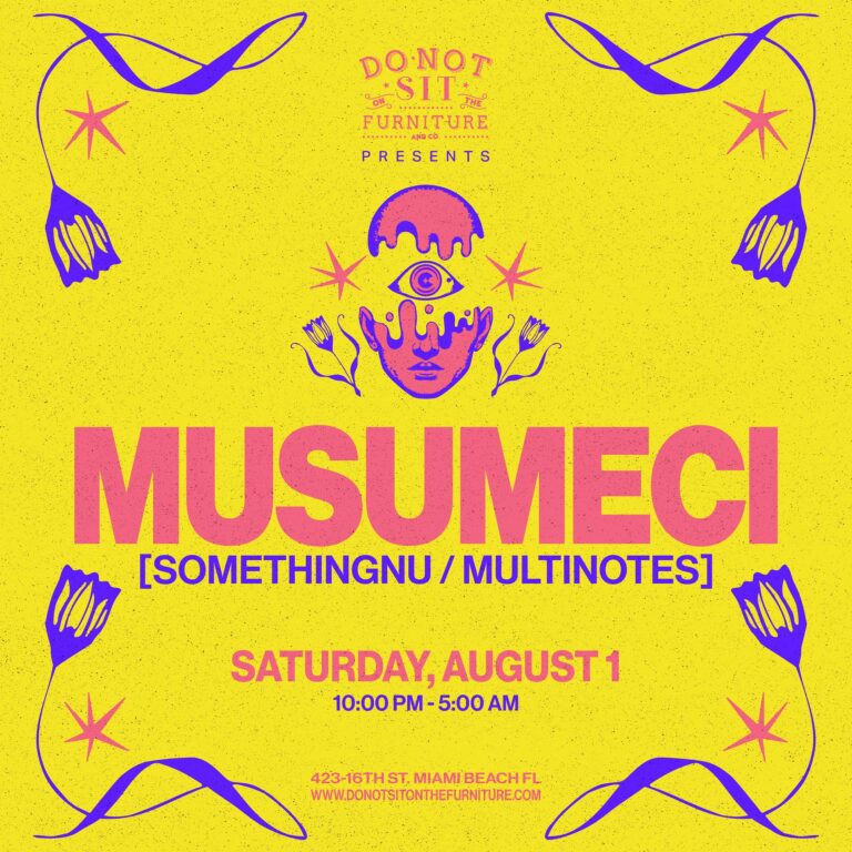 Musumeci at Do Not Sit On The Furniture