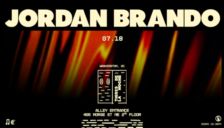Nü Androids presents: Jordan Brando at Tigres de la Noche
