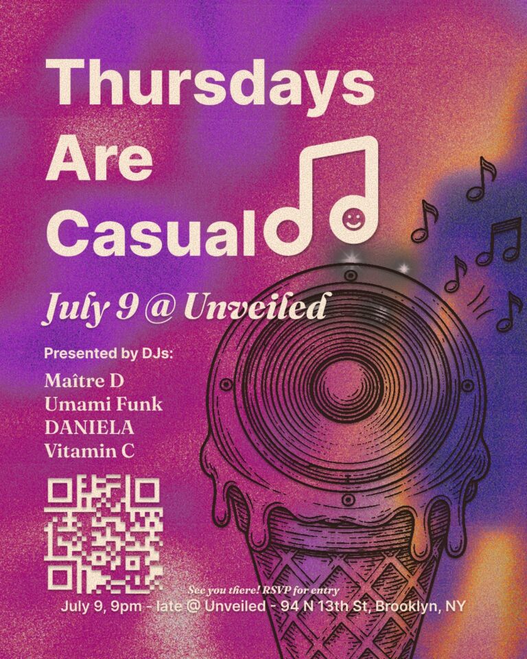 Thursdays are Casual at Unveiled