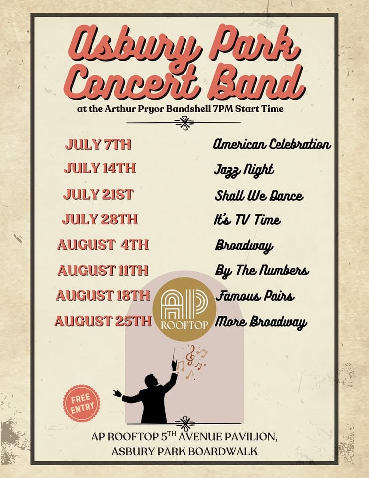 AP Concert Band in the Bandshell at AP Rooftop