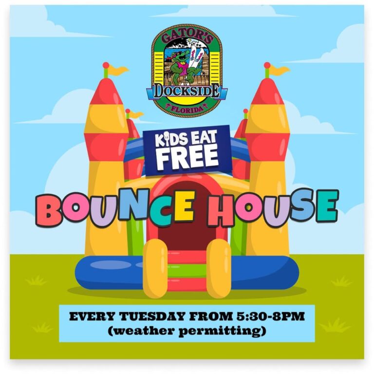 Bounce House Night at Gator's Dockside St Cloud