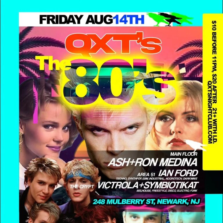 Flashback Fridays: The 80's at QXT's Night Club