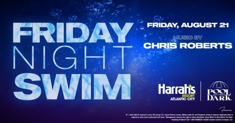Friday Night Swim with Chris Roberts at The Pool After Dark at The Pool After Dark