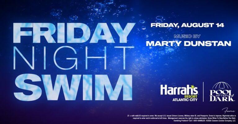 Friday Night Swim with Marty Dunstan at The Pool After Dark at The Pool After Dark