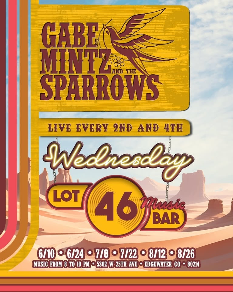 Gabe Mintz & The Sparrows Lot 46 Wednesday Night Residency🌛 Free Entry 🍕 at Lot 46 Music Bar