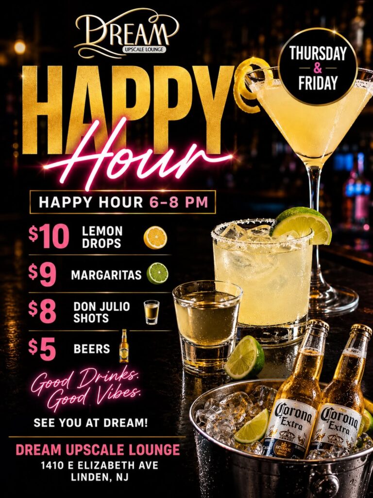 Happy Hour at Dream Upscale Lounge at Dream Upscale Lounge