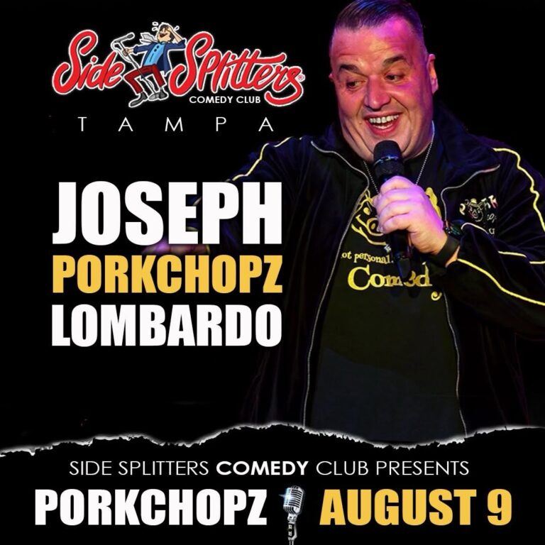 Joseph "Porkchopz" Lombardo at Side Splitters Comedy Club