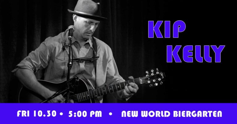 Kip Kelly @ New World Biergarten 10/30/2026 at New World Tampa