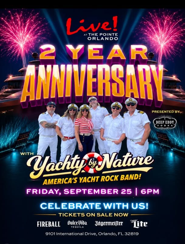 LIVE! at the Pointe Orlando's 2-Year Anniversary Celebration at Pointe Orlando