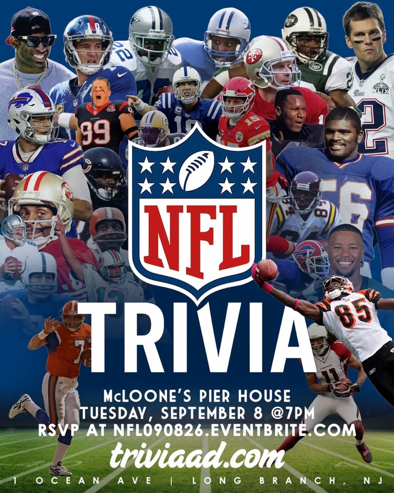 NFL trivia at McLoone's Pier House