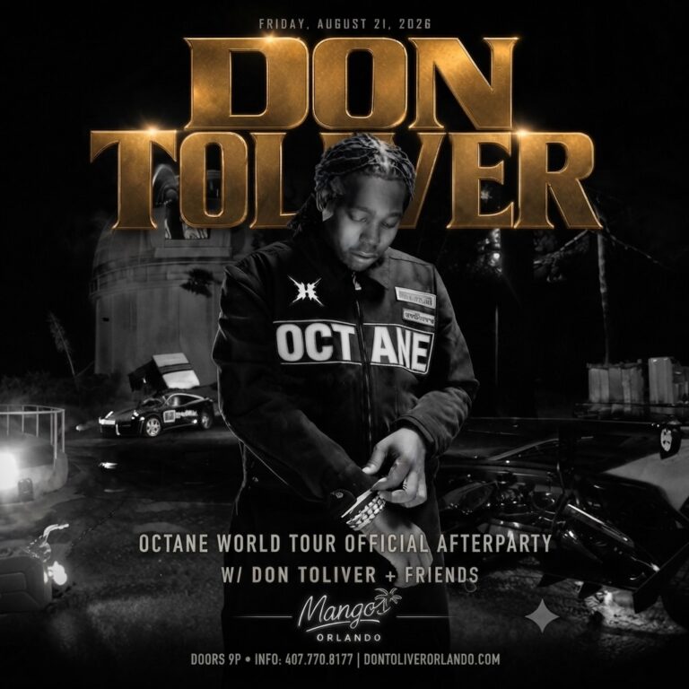 Octane World Tour Official Afterparty w/ Don Toliver + Friends at Mango's Orlando