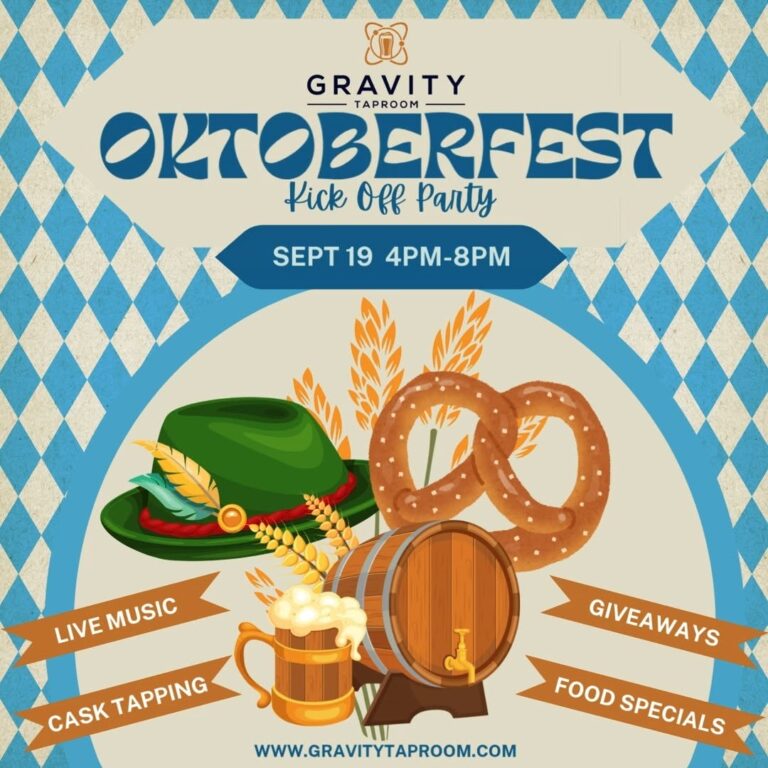 Oktoberfest Kick Off Party at Gravity Taproom