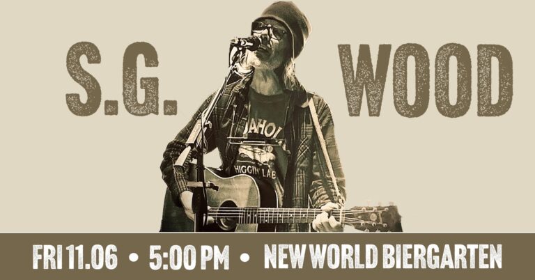 SG Wood @ New World Biergarten 11/06/2026 at New World Tampa