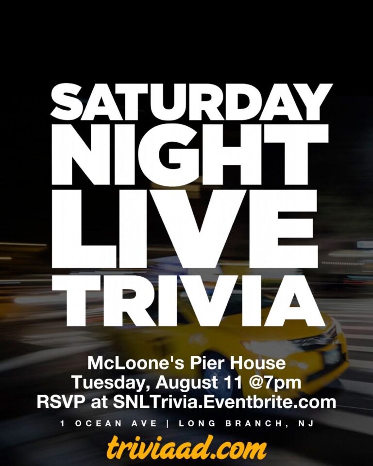 SNL trivia at McLoone's Pier House
