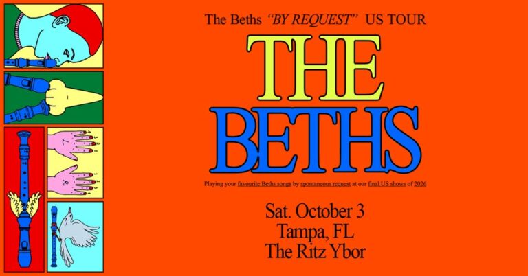 The Beths - By Request Tour (Tampa, FL) at The RITZ Ybor