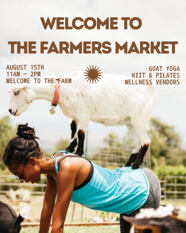 Welcome to the Farmers Market at Welcome to the Farm